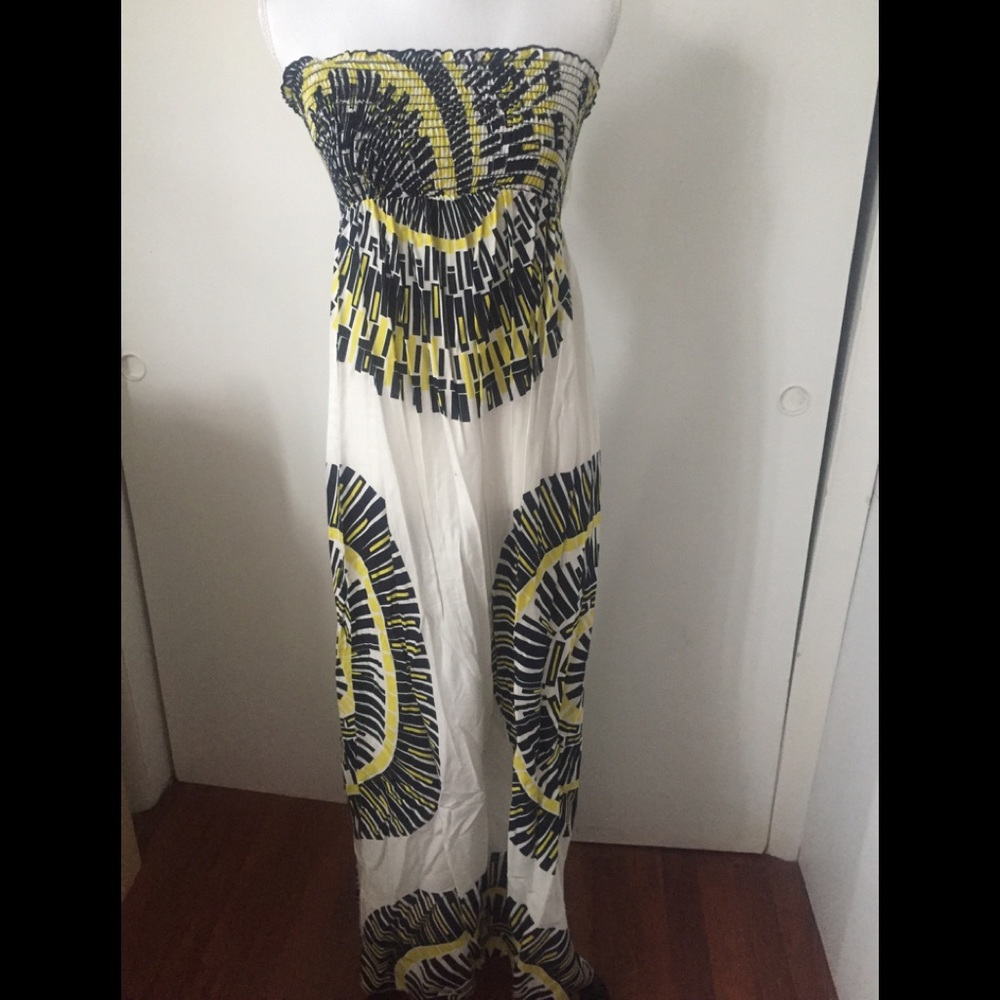Forever 21 strapless maxi dress medium